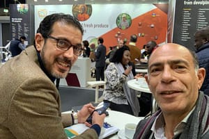 Tarek and sherif badawy from fruit logistica 2024